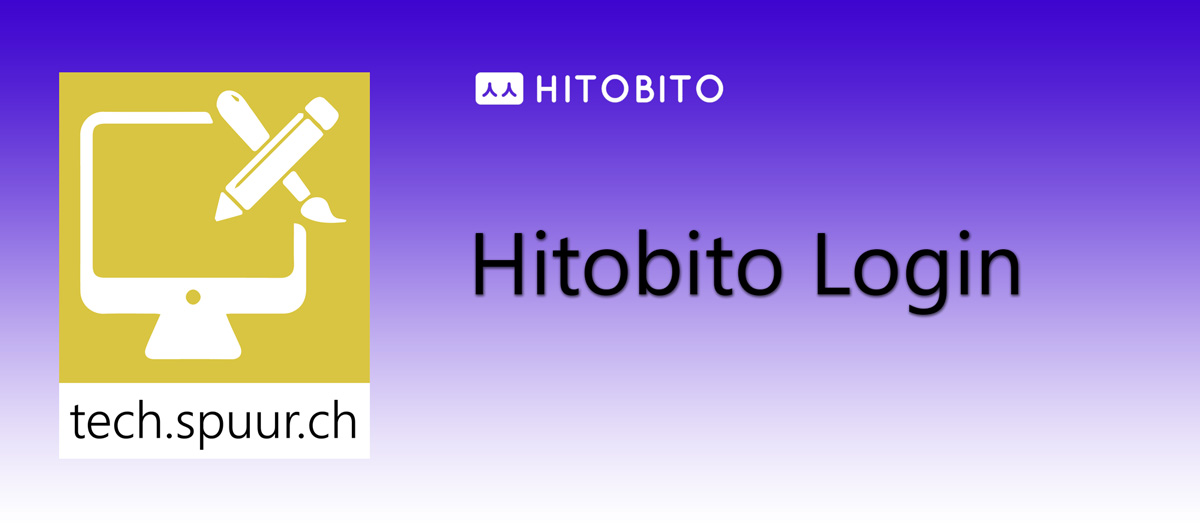 Hitobito Login